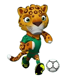 World Cup tiger mascot